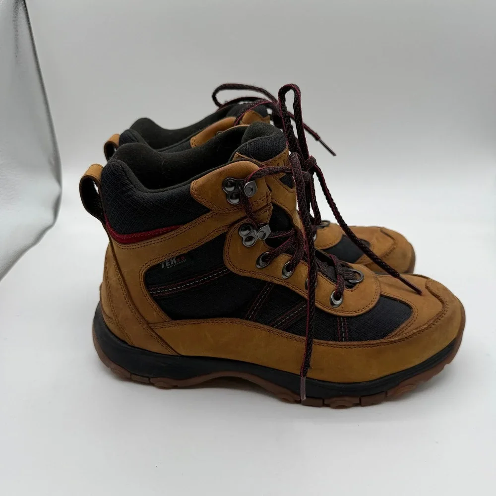 L.L. Bean Snow‎ Sneakers Mens 8 Brown Waterproof Insulated Hiking Winter Boots